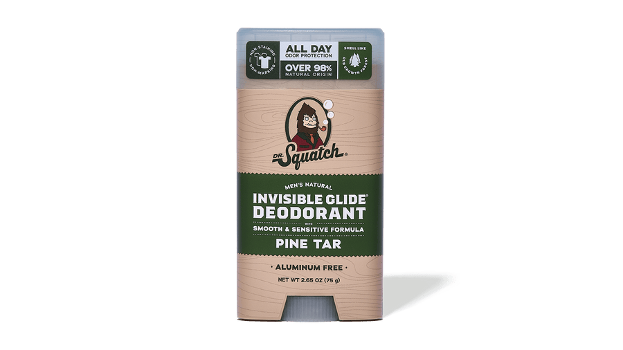 Pine Tar Invisible Glide Deodorant - Clean Mood