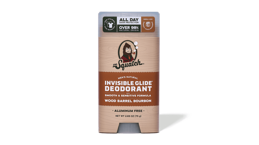 Wood Barrel Bourbon Invisible Glide Deodorant - Cozy Glow