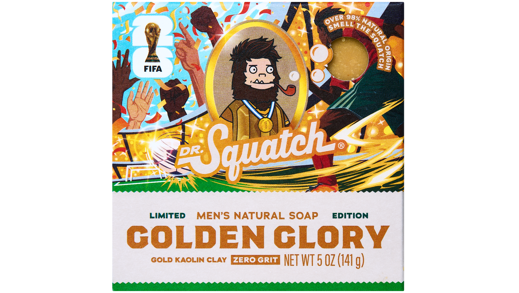 FIFA Golden Glory 3-Pack Bar Soap Bundle - Gift Ready
