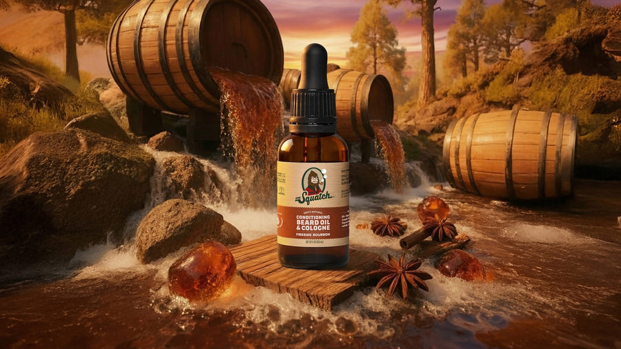 Conditioning Beard Oil & Cologne Fireside Bourbon - Daily Scent