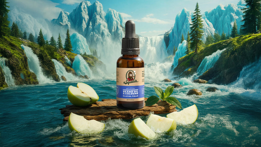 Conditioning Beard Oil & Cologne Glacial Falls - Bright Finish