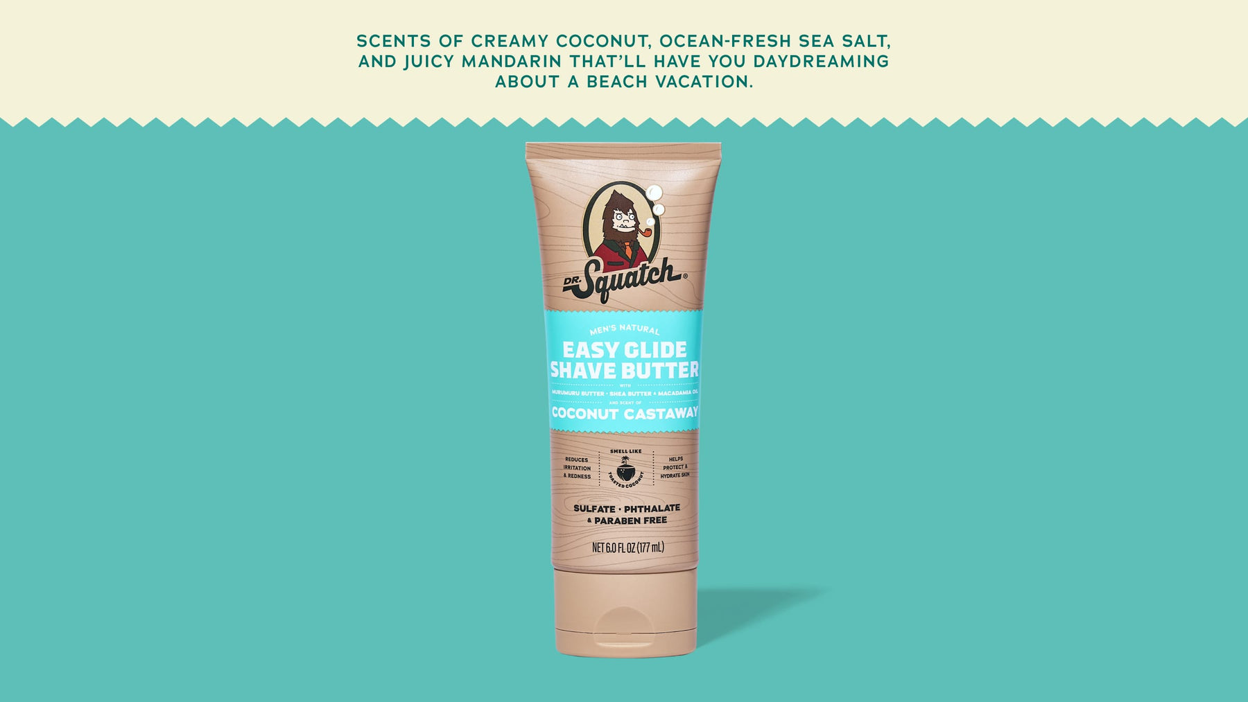 Easy Glide Shave Butter Coconut Castaway - Daily Shave