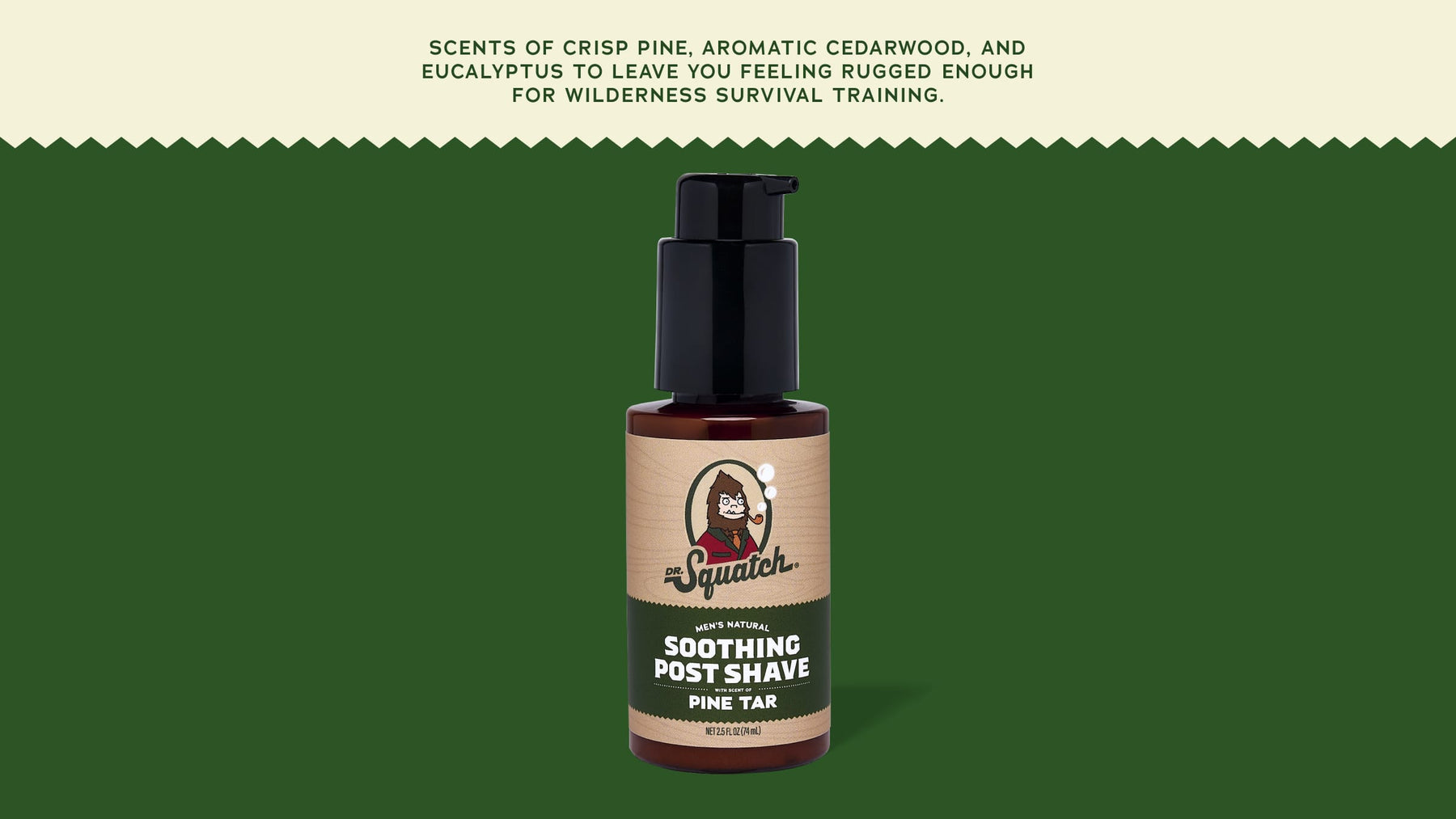 Soothing Post Shave Pine Tar - Classic Notes