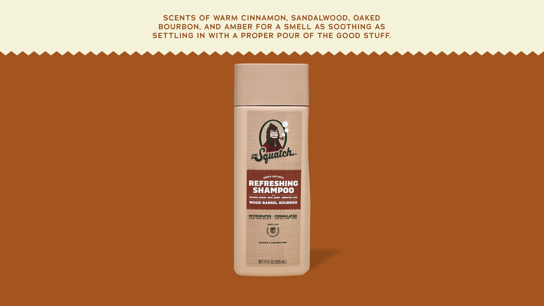 Wood Barrel Bourbon Shampoo - Daily Scent