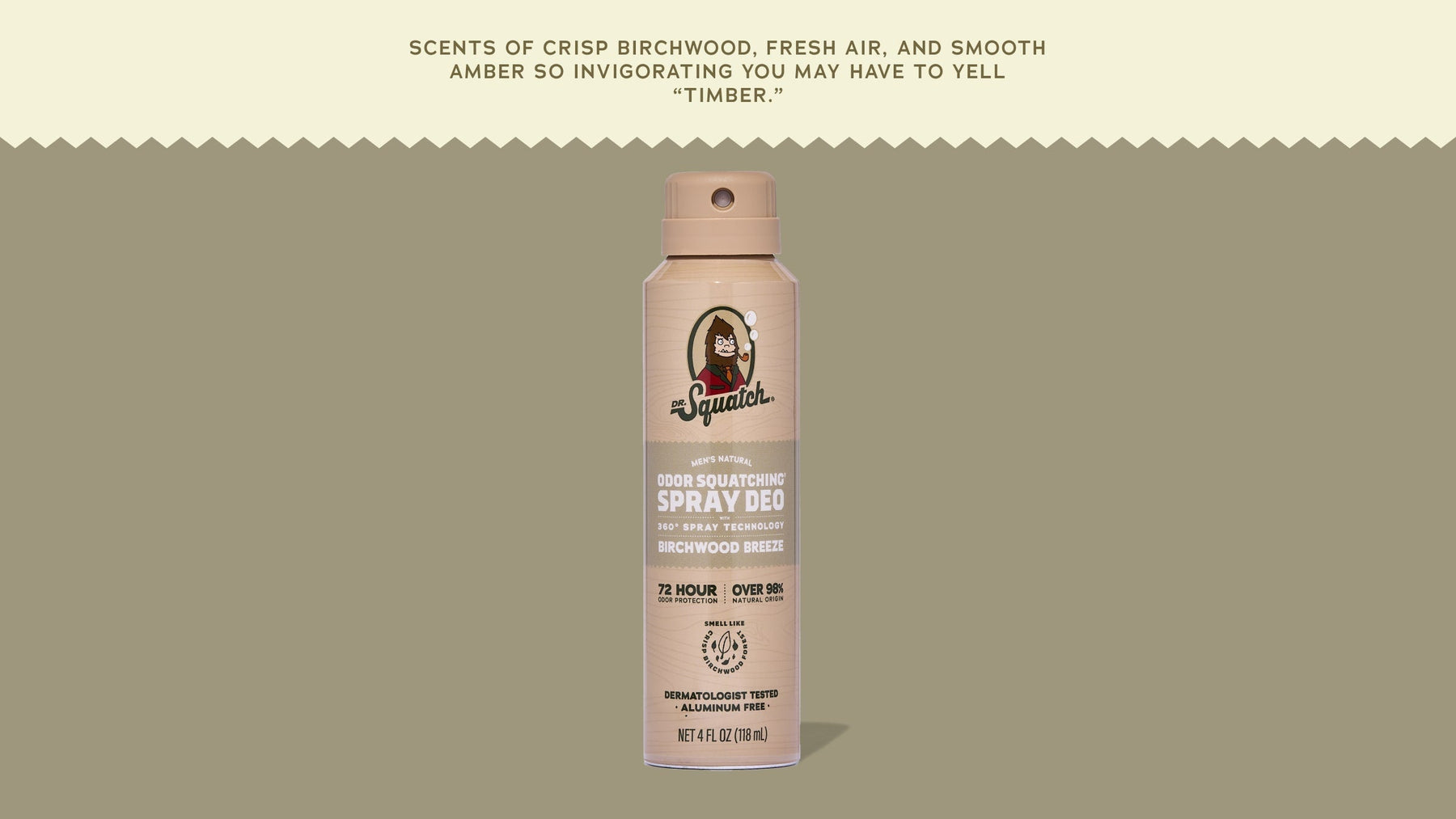 Birchwood Breeze Spray Deodorant - Fresh Notes