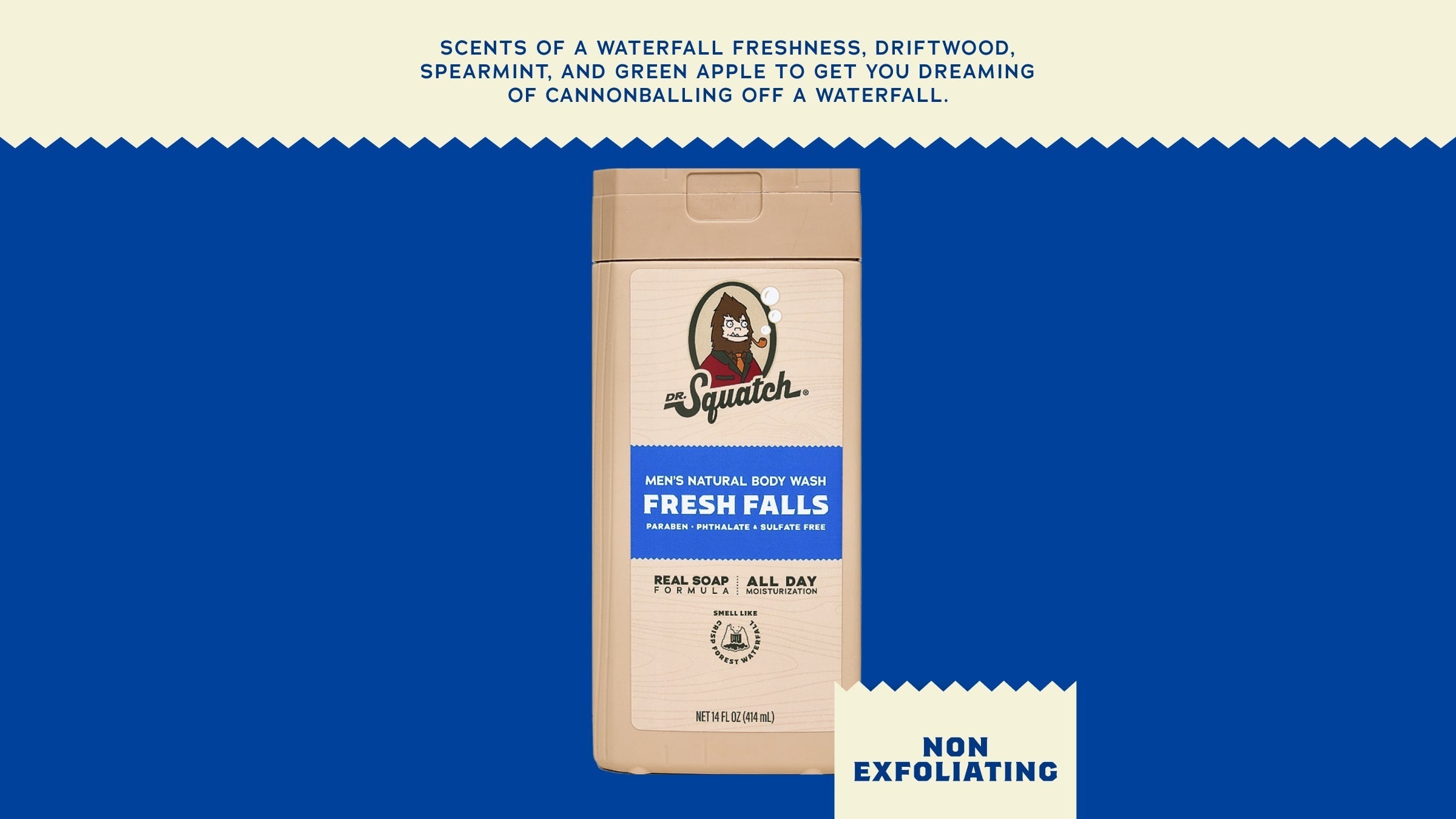 14 oz Fresh Falls Body Wash - Fresh Notes