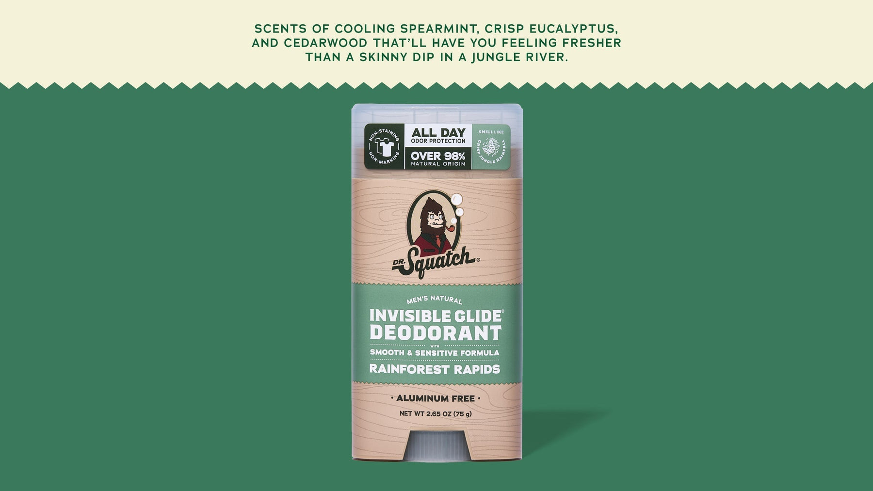 Rainforest Rapids Invisible Glide Deodorant - Warm Blend