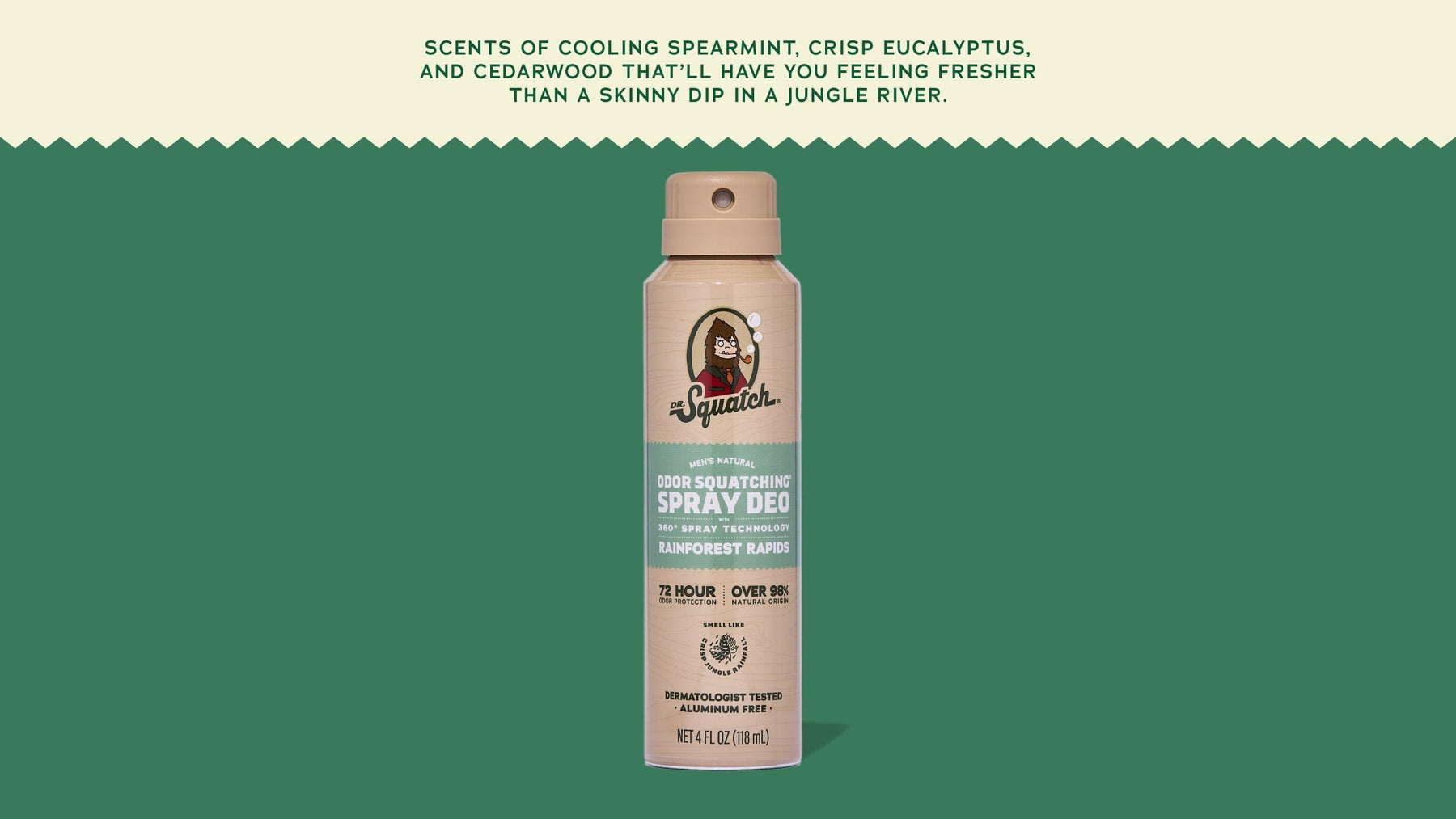 Rainforest Rapids Spray Deodorant - Gentle Mist