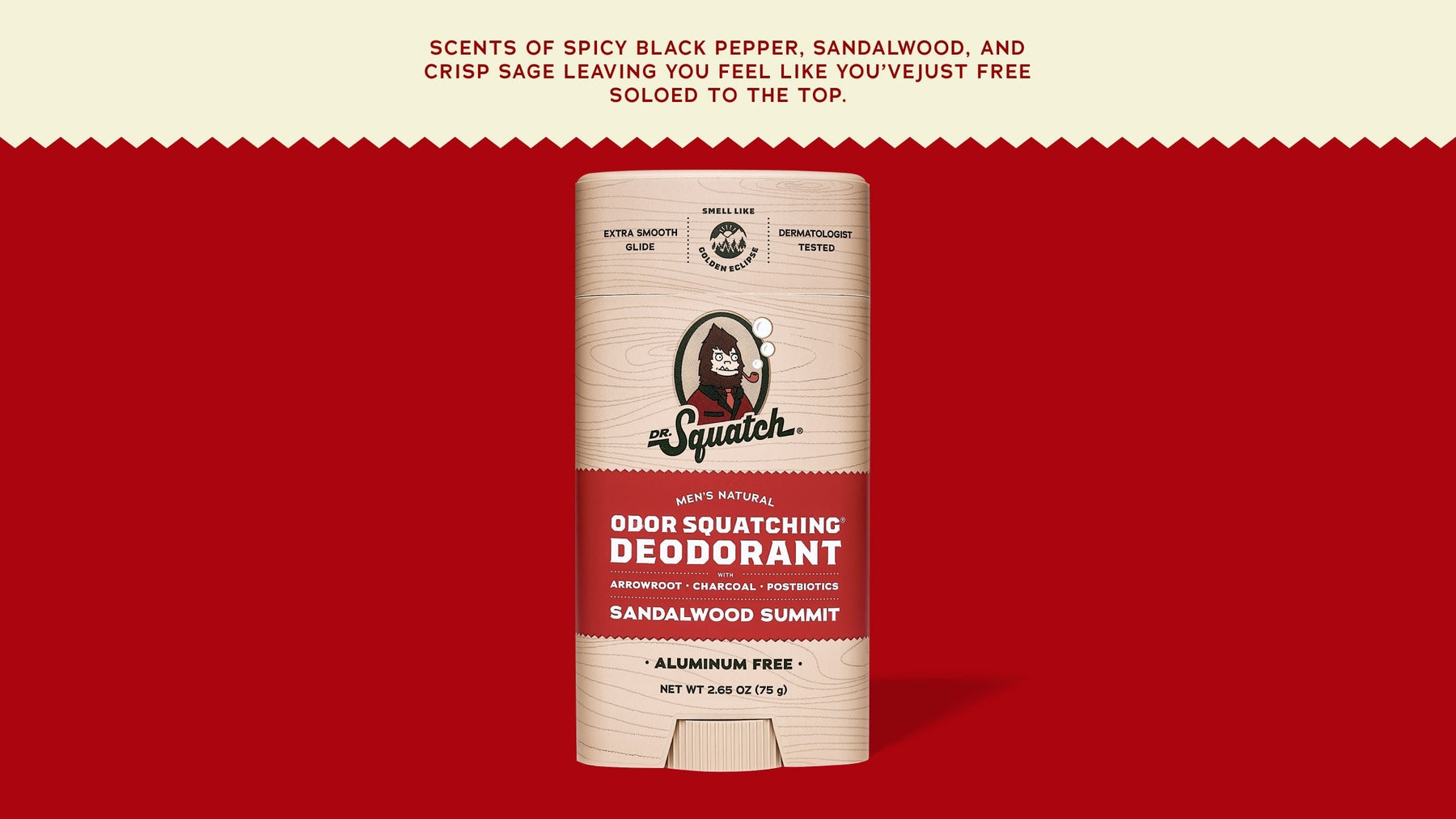 Sandalwood Summit Deodorant - Active Fresh