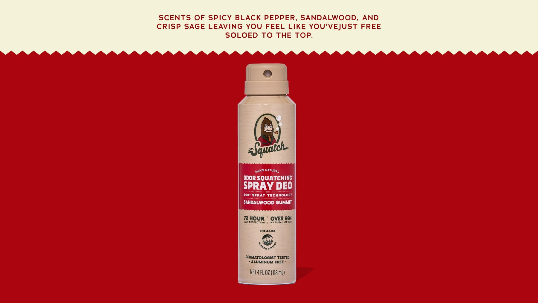 Sandalwood Summit Spray Deodorant - Cozy Glow