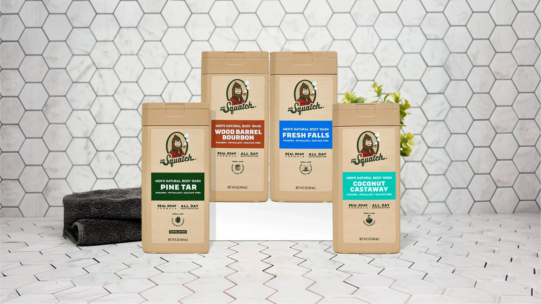 Body Wash 4-Pack - Classic Pick