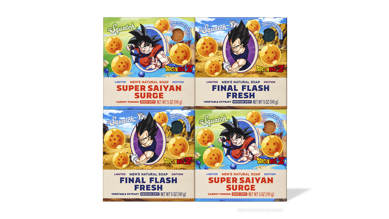 Dragon Ball Z 4-Pack - Ready Routine