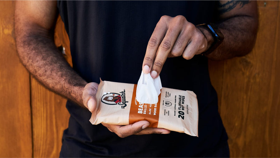 Wood Barrel Bourbon Wipes - Simple Touch