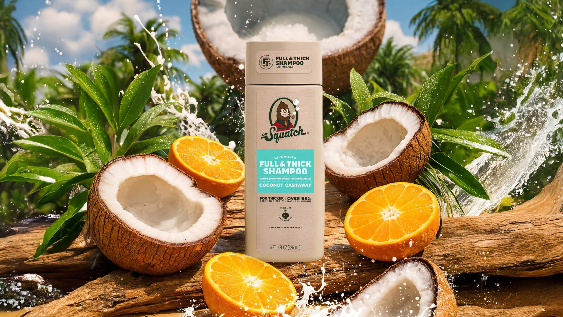 Coconut Castaway Full & Thick Shampoo - Modern Blend