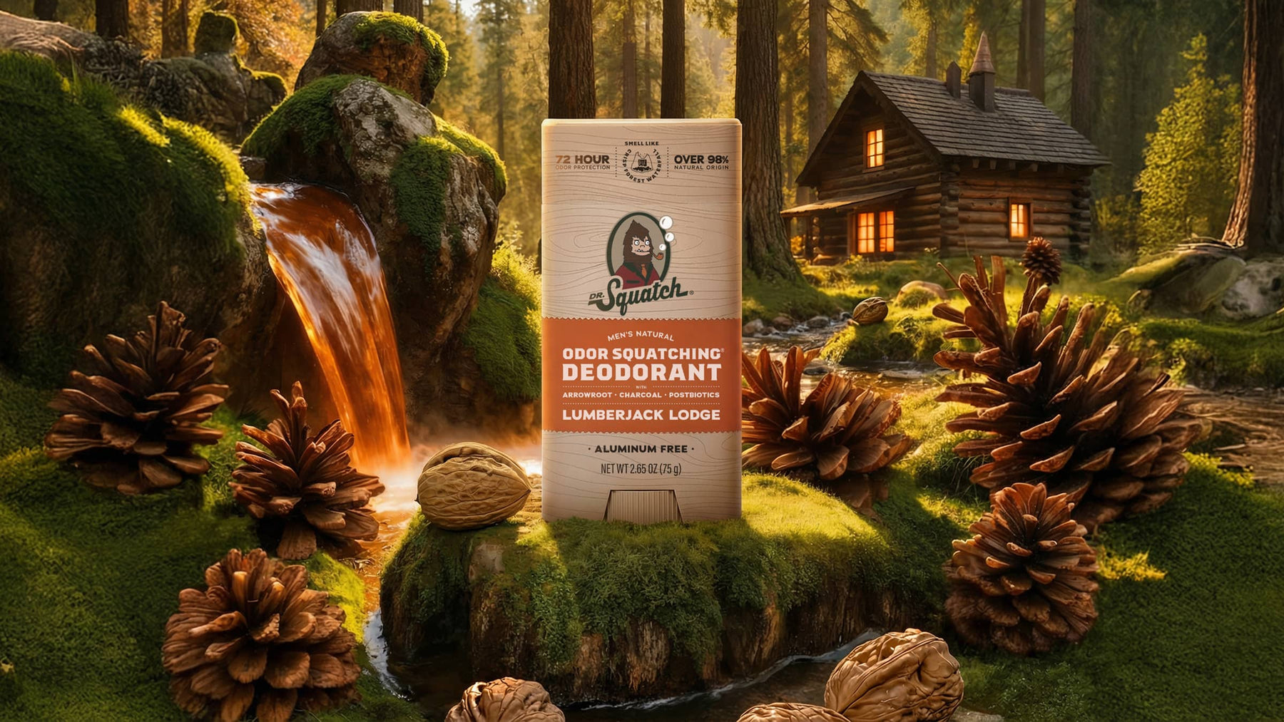 Lumberjack Lodge Deodorant - Soft Layer