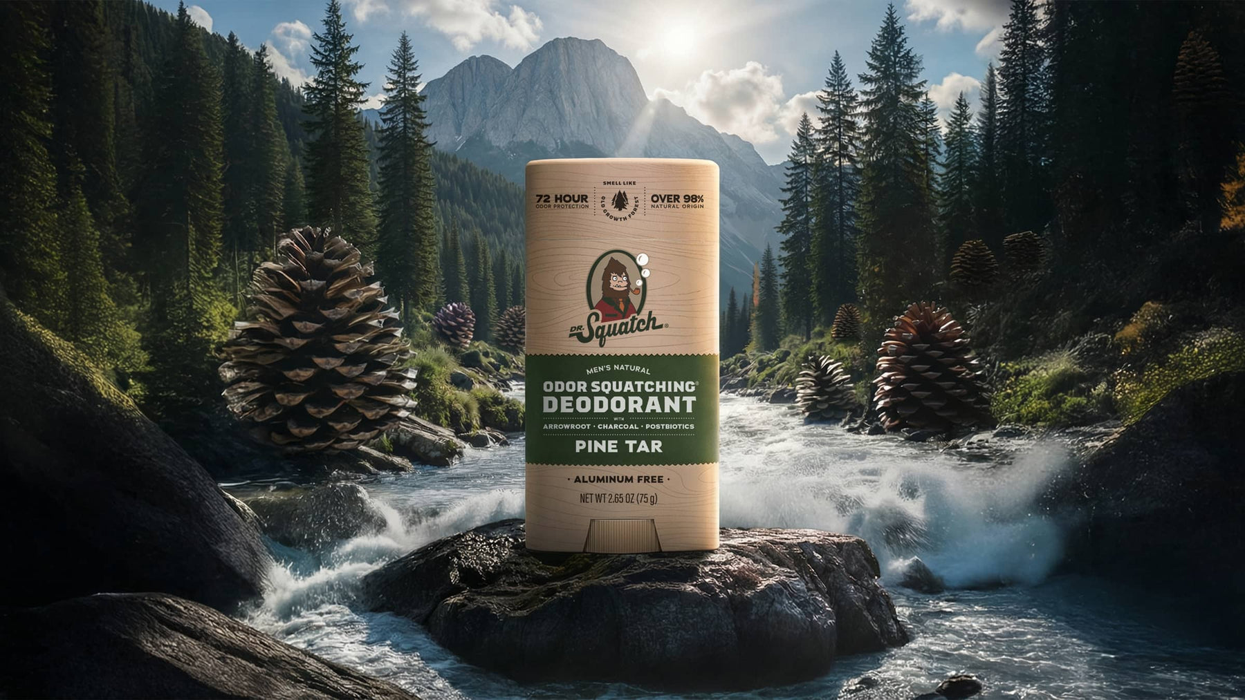 Pine Tar Deodorant - Fresh Start