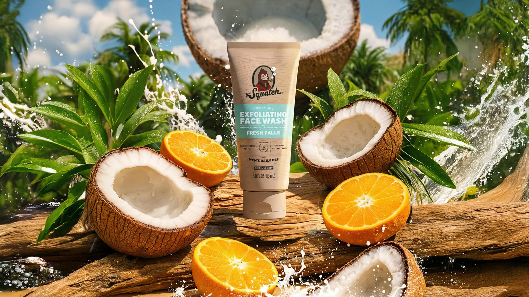 Coconut Castaway Refreshing Face Wash - Daily Clean