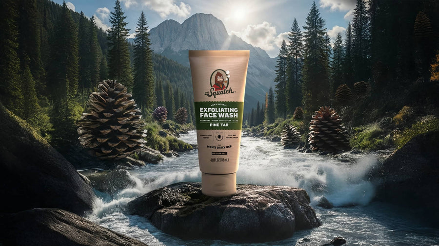 Pine Tar Exfoliating Face Wash - Soft Glow