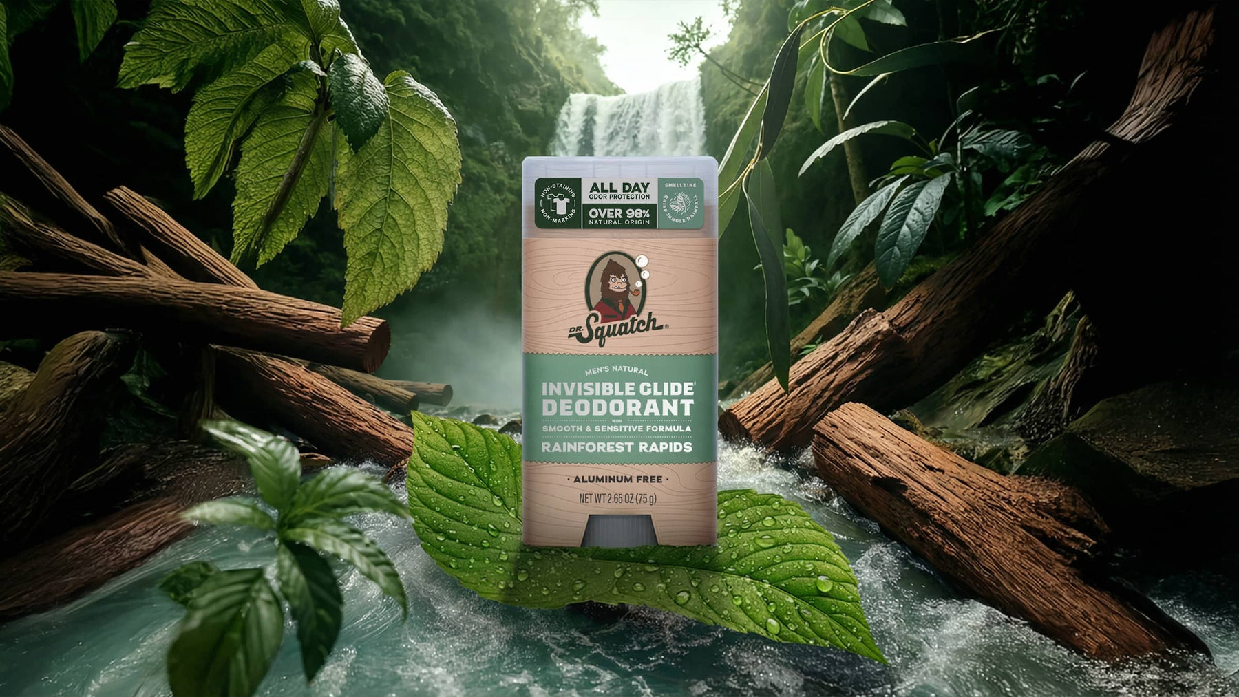 Rainforest Rapids Invisible Glide Deodorant - Warm Blend
