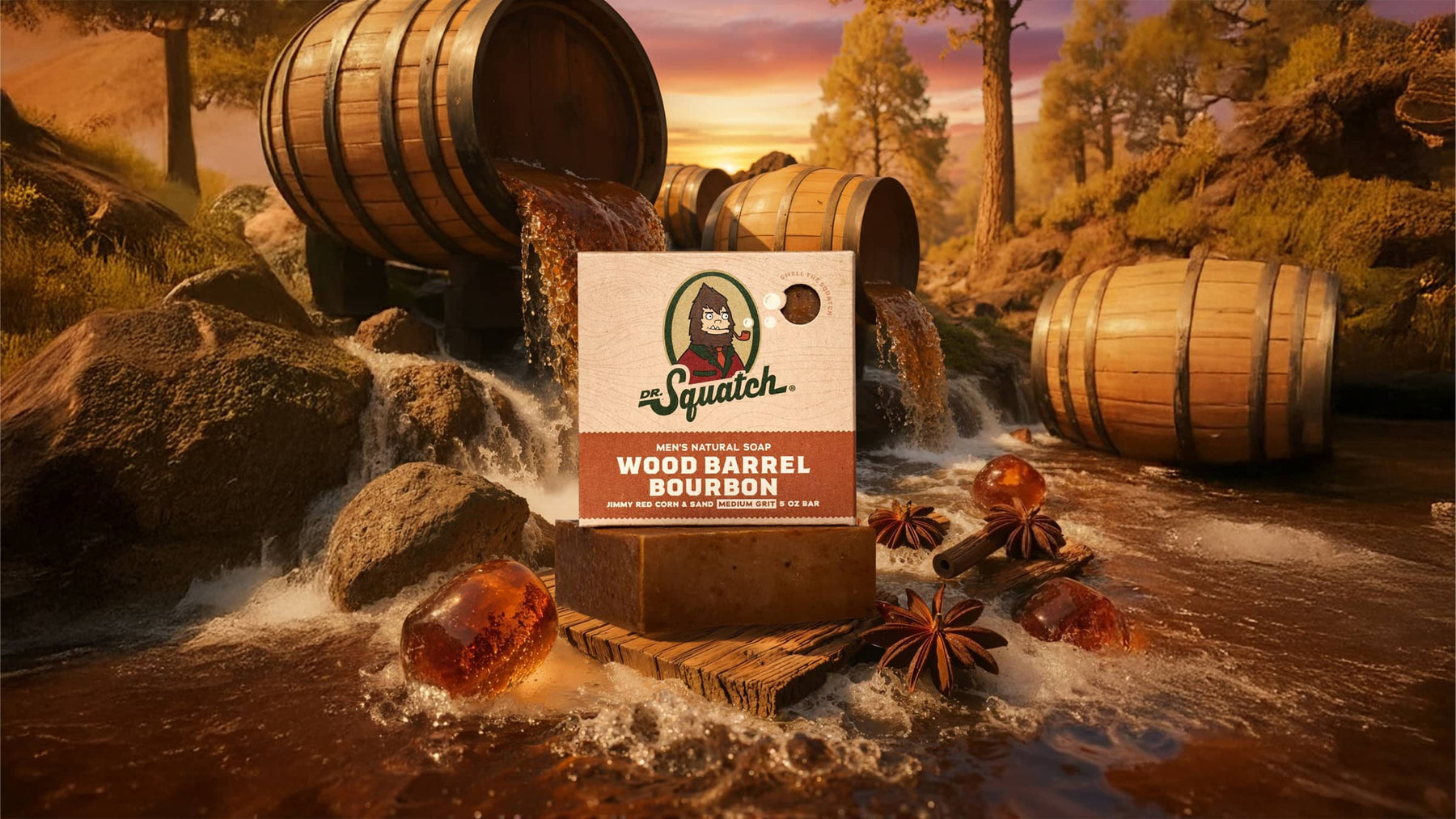 Wood Barrel Bourbon - Daily Scent