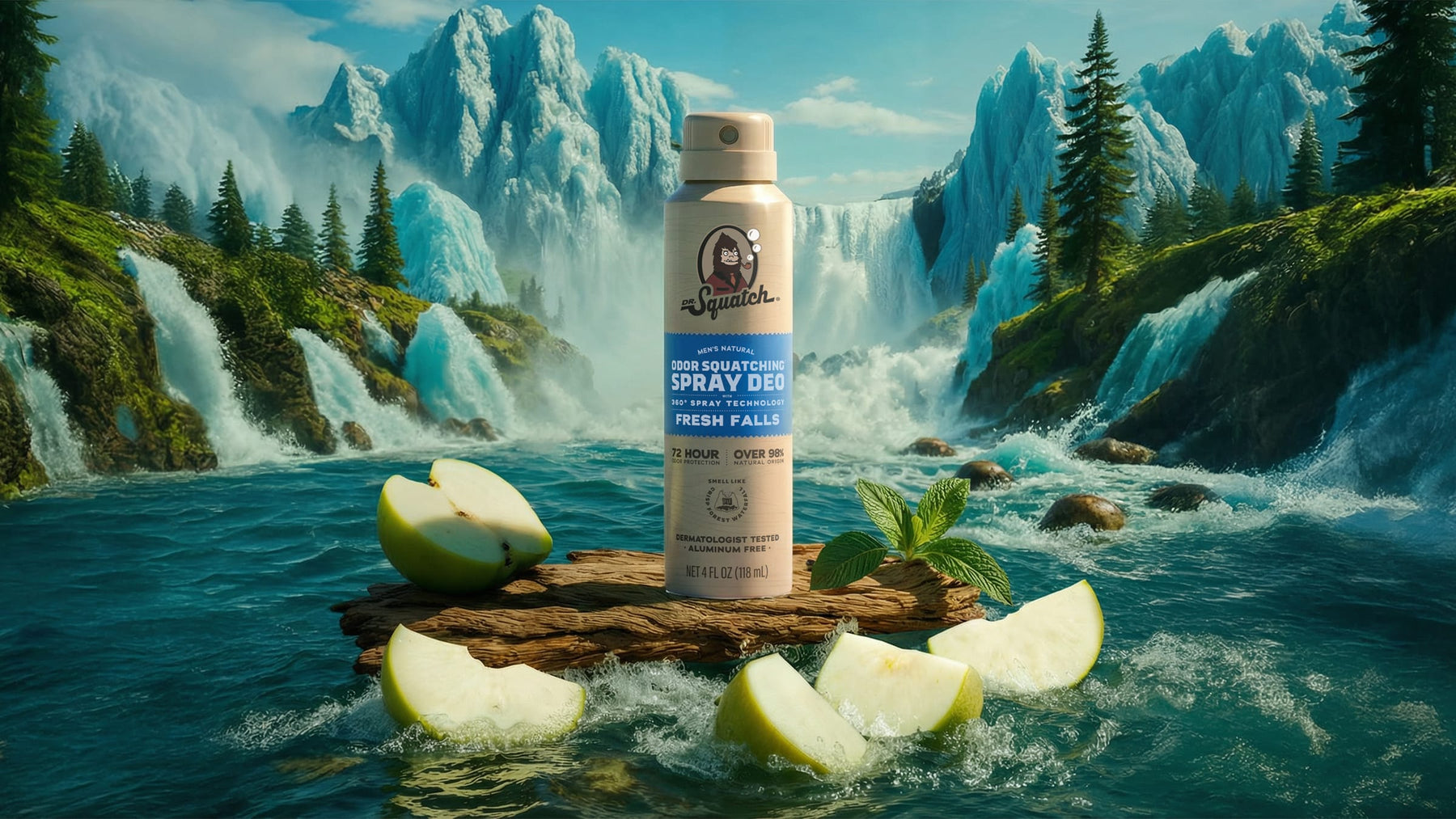 Fresh Falls Spray Deodorant - Warm Blend