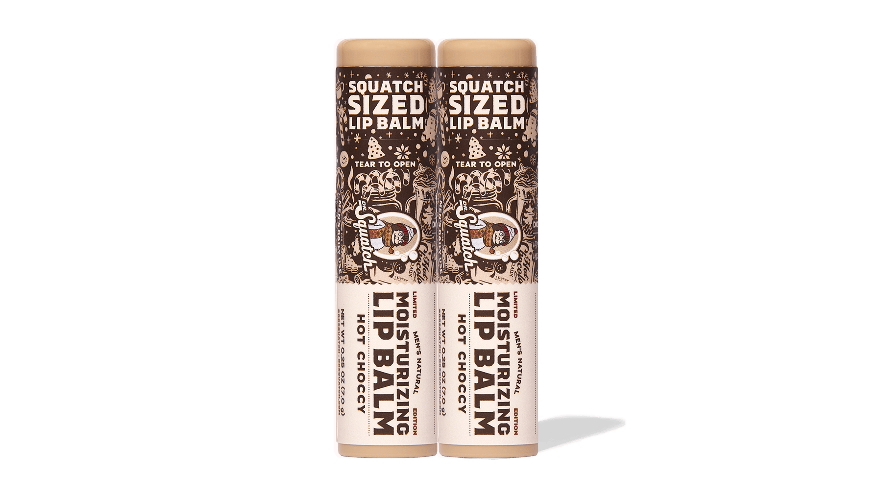 Hot Choccy Lip Balm 2-Pack - Gift Ready