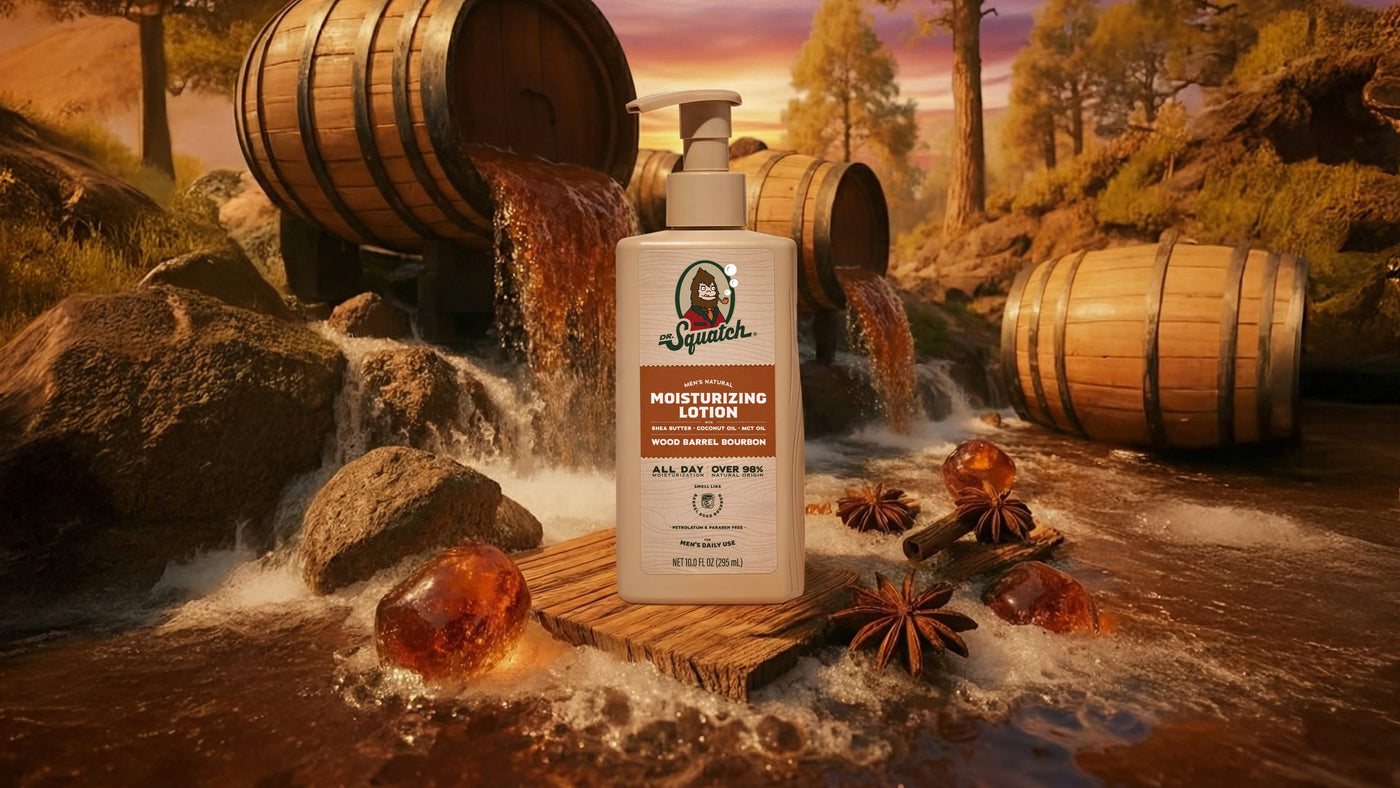 Wood Barrel Bourbon Lotion - Clean Comfort
