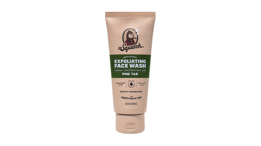 Pine Tar Exfoliating Face Wash - Soft Glow