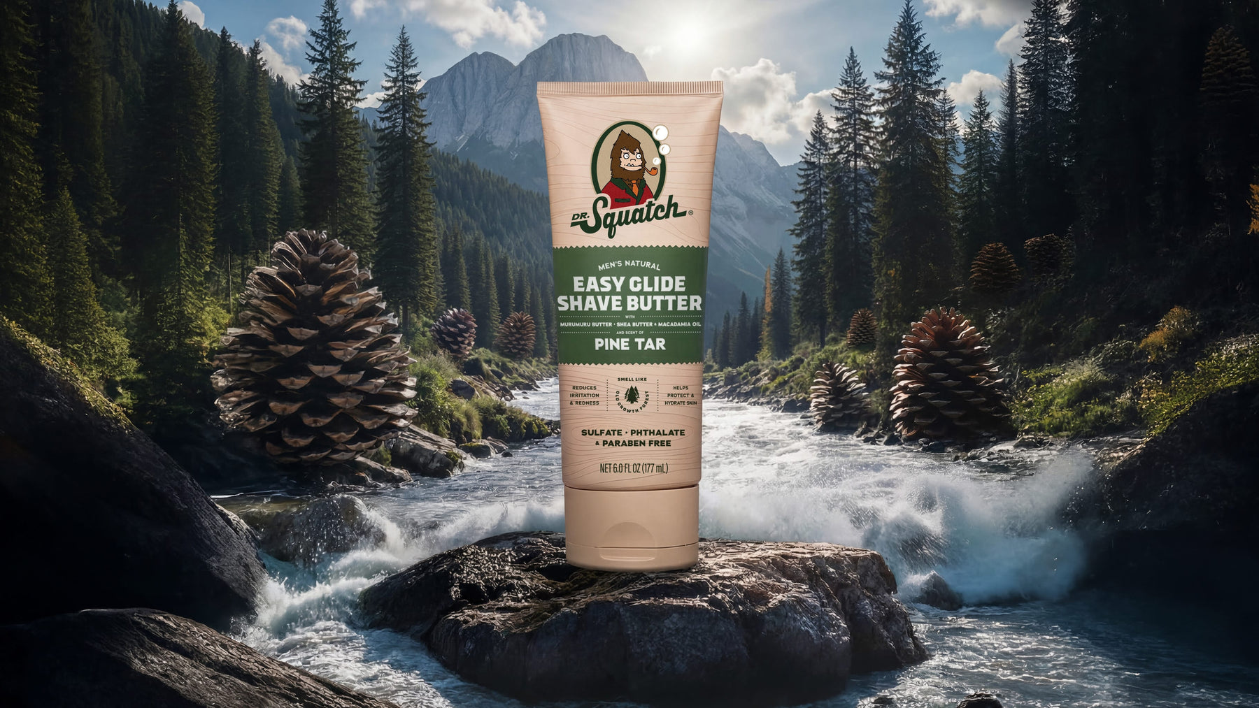 Easy Glide Shave Butter Pine Tar - Weekend Pair