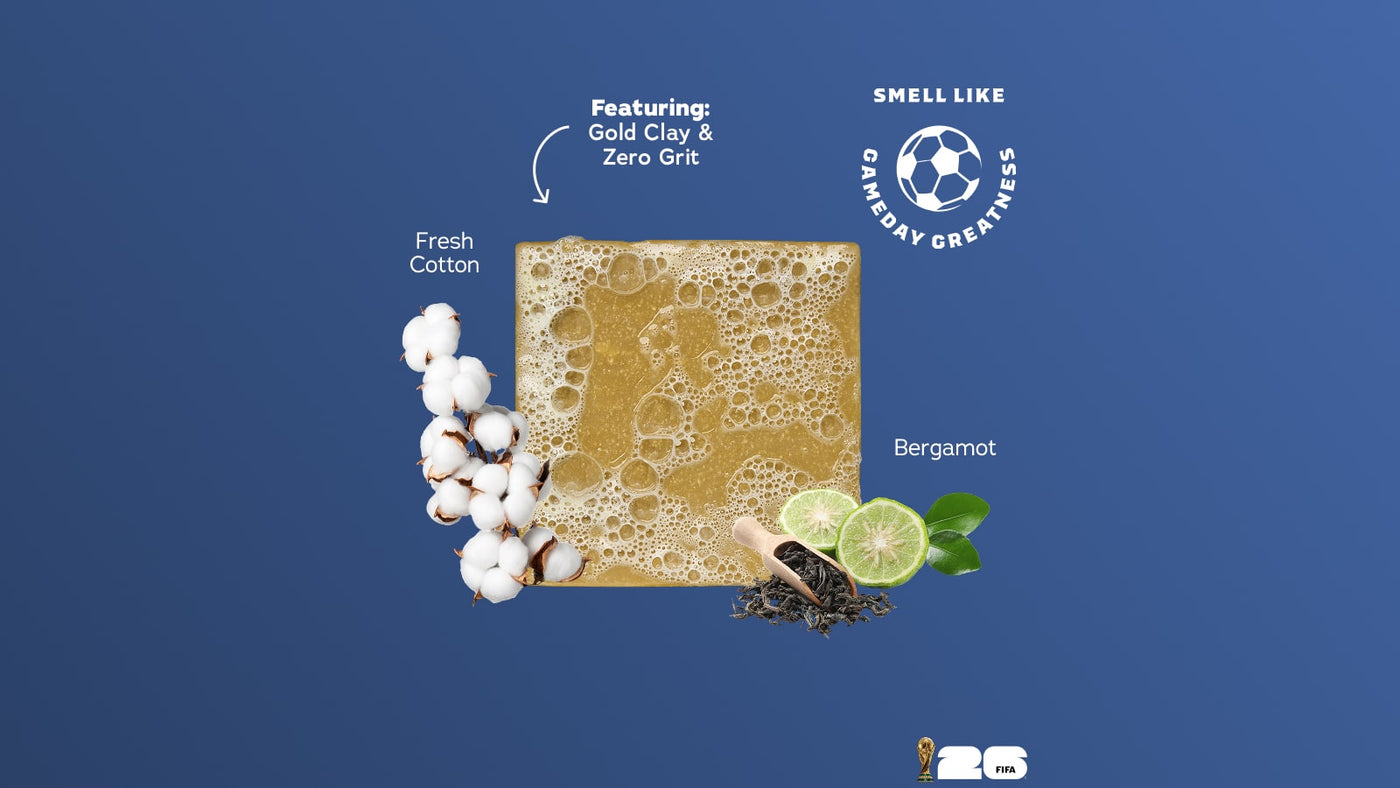 FIFA Golden Glory 3-Pack Bar Soap Bundle - Gift Ready