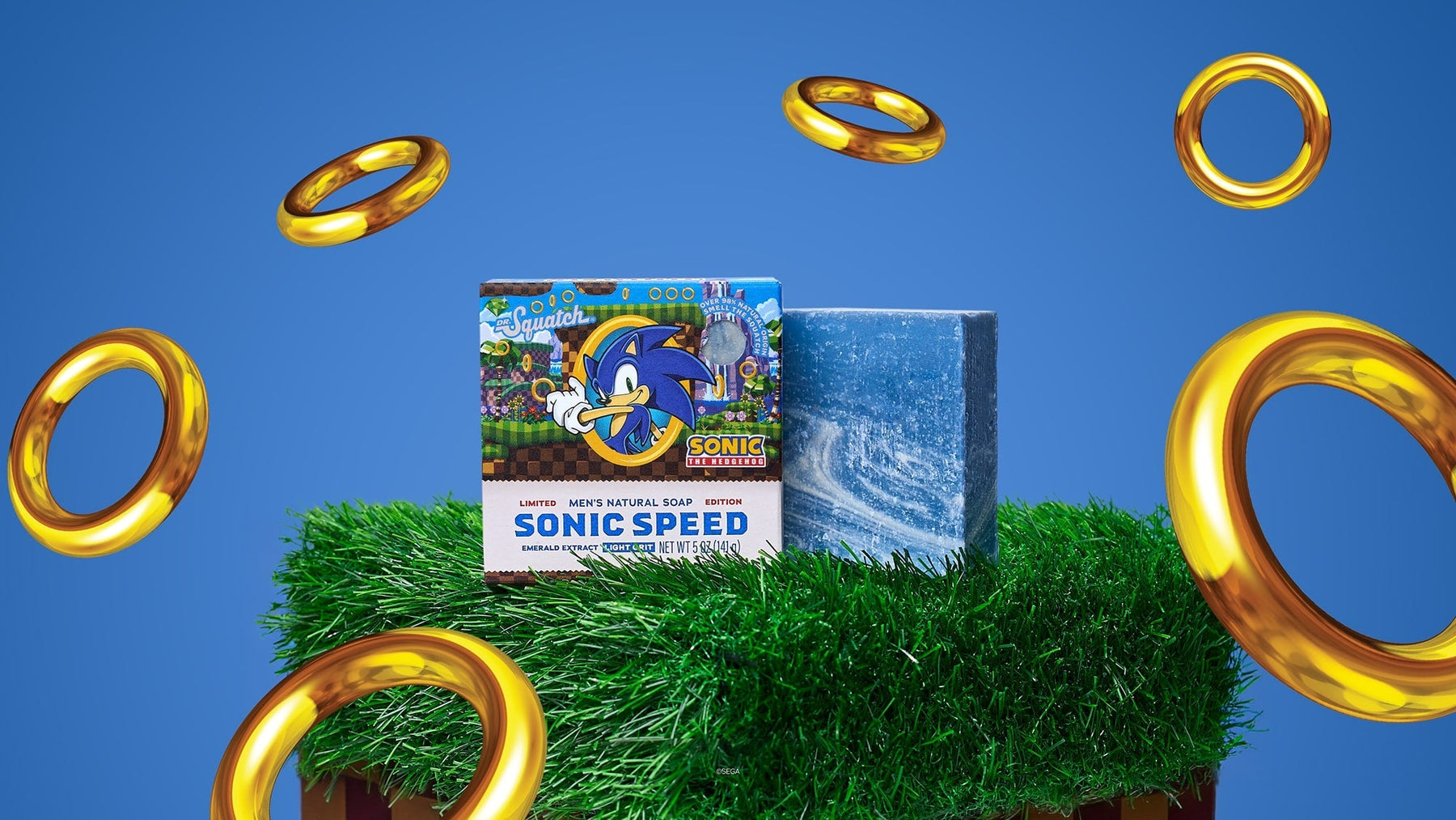 Sonic Speed Bar Soap - Easy Care