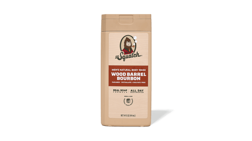14 oz Wood Barrel Bourbon Body Wash - Classic Notes